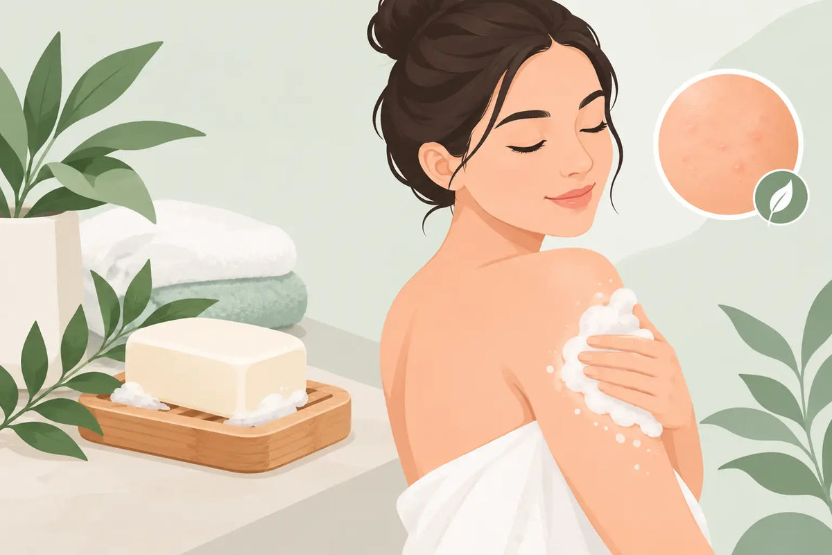 How Body Acne Soap for Sensitive Skin Should Feel