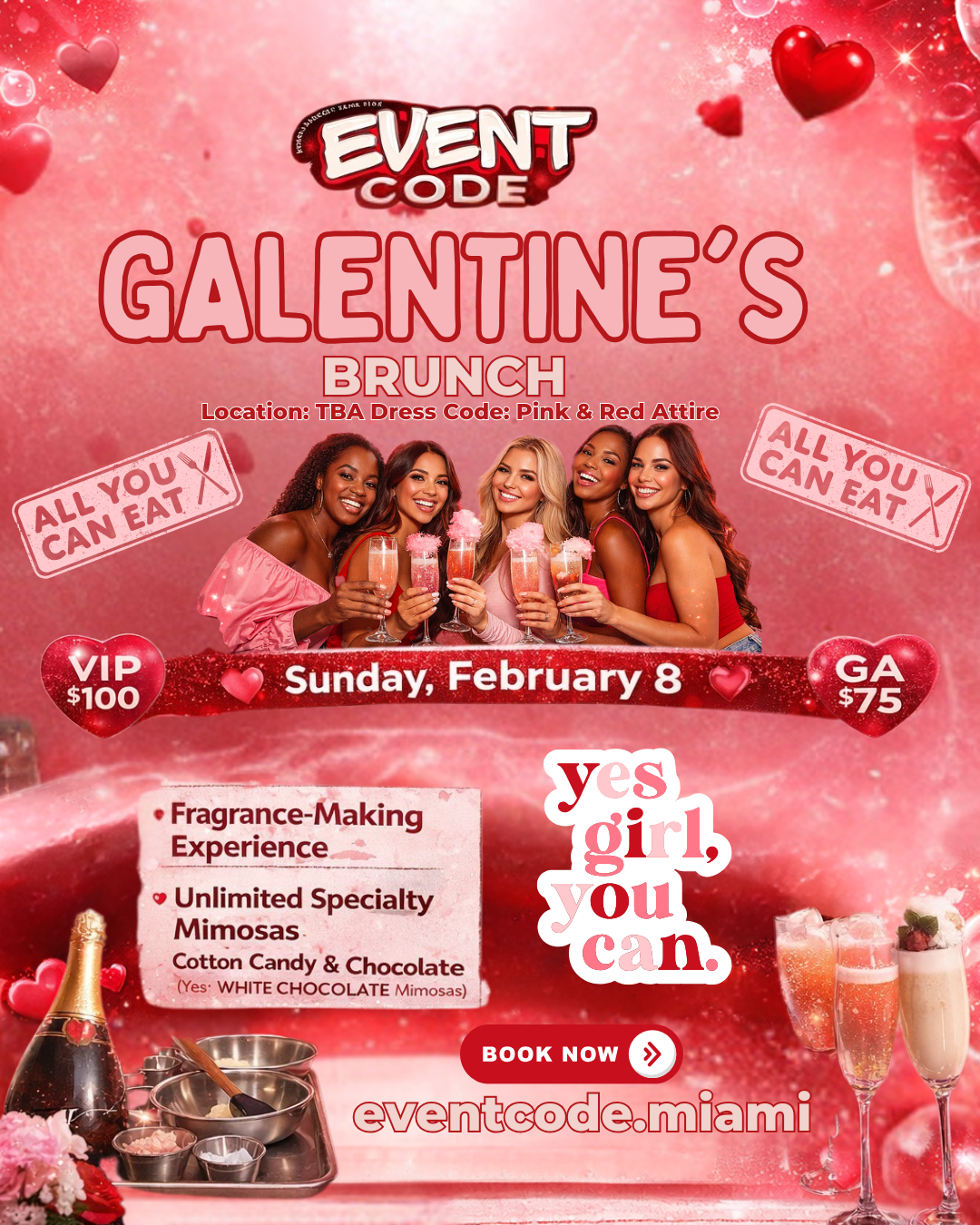 Galentine's Day Brunch Fragrance Workshop