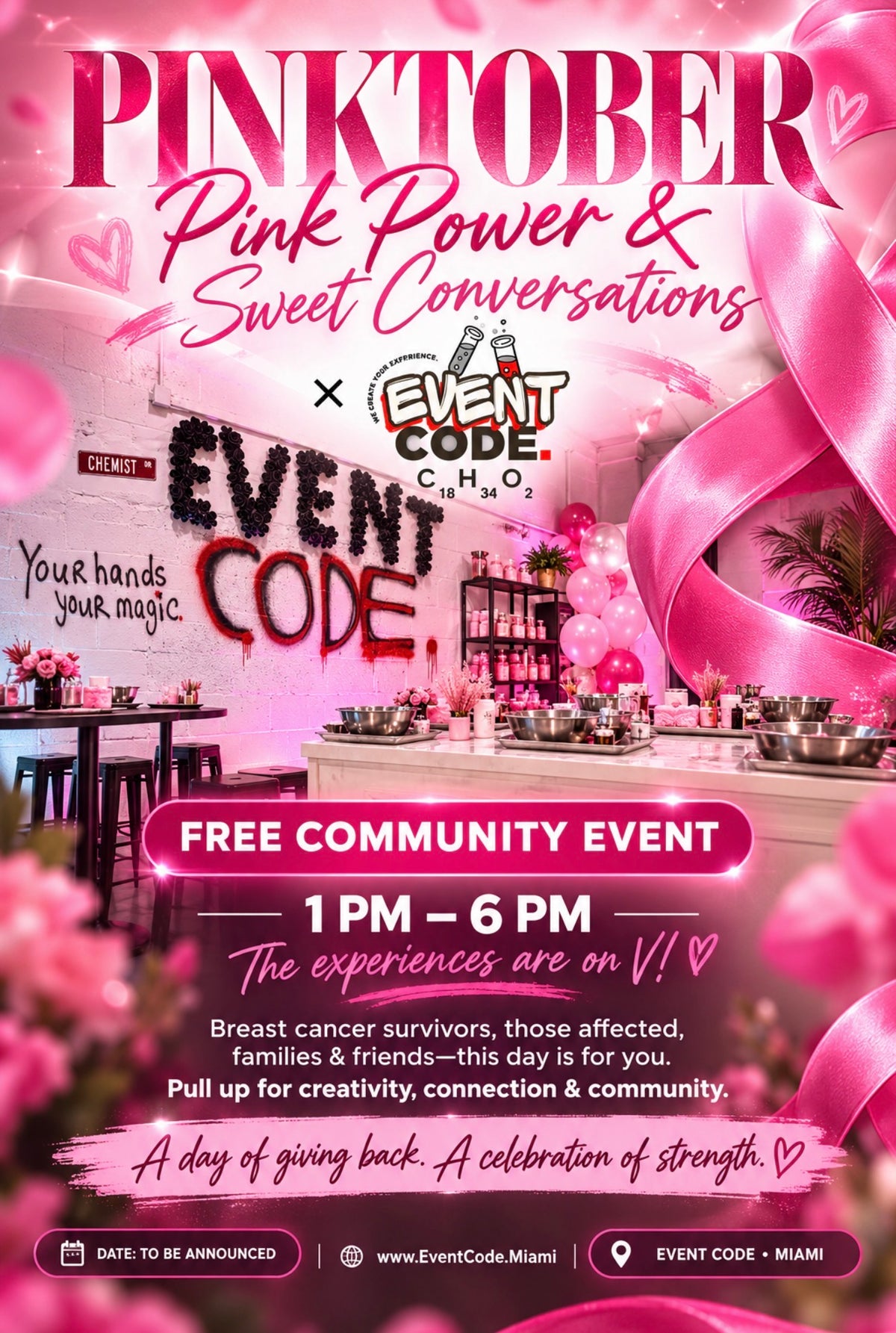 Pink Power FREE Breast Cancer Awareness Event.